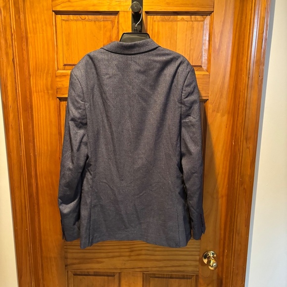 ASOS Design Men's Blazer Suit Jacket on Blue Size 40R NWOT - Picture 3 of 6